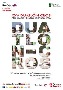 XXV Duatlón Cros por Equipos St Casablanca. Trofeo Ibercaja - Cto. Aragón Duatlón Cros Equipos 2018